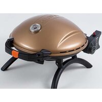 Портативный газовый гриль O-grill 900MT (золотистый) - Изображение №4 — Chaika Market