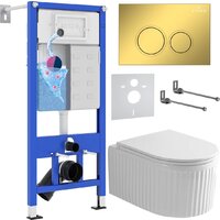 Унитаз подвесной Roxen StounFix Dual Fresh 968254 — Chaika Market