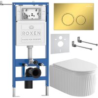 Унитаз подвесной Roxen StounFix Dual Fresh 968254 - Изображение №2 — Chaika Market