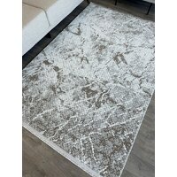 Ковер для жилой комнаты Radjab Carpet Бутик BT 328 Прямоугольник 11549RK (2x2.9, Cream/Brown) - Изображение №5 — Chaika Market