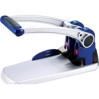 Дырокол KW-trio 9550 (синий/серебристый) — Chaika Market