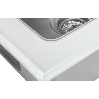 Кухонная мойка ZorG GS 6750-2 (белый) - Изображение №4 — Chaika Market