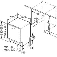 Встраиваемая посудомоечная машина Bosch Serie 4 SMV4ENX06E - Изображение №14 — Chaika Market