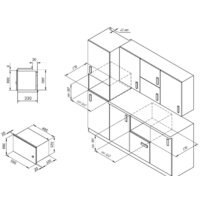 Микроволновая печь Monsher MMH 201 W - Изображение №5 — Chaika Market