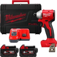 Винтоверт Milwaukee M18 M18BLIDR-502X 4933492843 (с 2-мя АКБ, кейс) — Chaika Market
