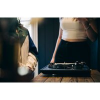 Виниловый проигрыватель Rekkord Audio M500 (2M Blue, черный/серебристый) - Изображение №2 — Chaika Market