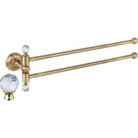 Держатель для полотенца Cezares Aphrodite-TD09-03/24-Sw (золото) — Chaika Market