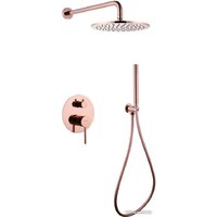 Душевая система  Abber Wasser Kreis AF8118RG (розовое золото) — Chaika Market