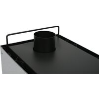 Печка-щепочница Сибтермо Сибирка 00410204 (средняя, нержавеющая сталь) - Изображение №7 — Chaika Market