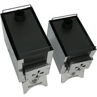 Печка-щепочница Сибтермо Сибирка 00410204 (средняя, нержавеющая сталь) - Изображение №11 — Chaika Market