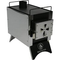 Печка-щепочница Сибтермо Сибирка 00410204 (средняя, нержавеющая сталь) — Chaika Market