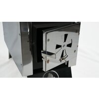 Печка-щепочница Сибтермо Сибирка 00410204 (средняя, нержавеющая сталь) - Изображение №5 — Chaika Market