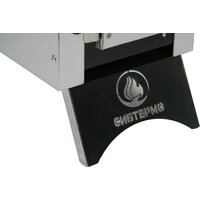 Печка-щепочница Сибтермо Сибирка 00410204 (средняя, нержавеющая сталь) - Изображение №4 — Chaika Market