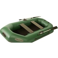 Моторно-гребная лодка Лоцман Стандарт 260 (зеленый) — Chaika Market