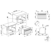 Электрический духовой шкаф Smeg Dolce Stil Novo SO4602M1NR - Изображение №2 — Chaika Market