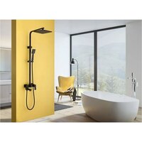 Душевая система  Abber Daheim AF8216BL (черный матовый) - Изображение №3 — Chaika Market