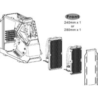 Корпус Thermaltake AH T200 Snow CA-1R4-00S6WN-00 - Изображение №11 — Chaika Market