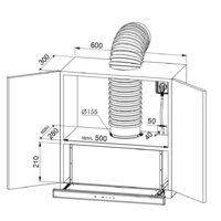 Кухонная вытяжка ZUGEL ZHT652GW - Изображение №2 — Chaika Market