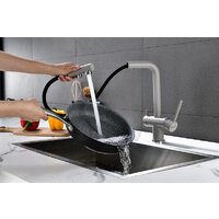 Смеситель Paulmark Serpentine SE213222-DG (серый/графит) - Изображение №12 — Chaika Market