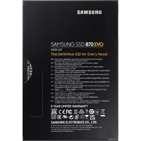 SSD Samsung 870 Evo 2TB MZ-77E2T0BW - Изображение №7 — Chaika Market