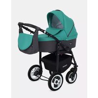 Универсальная коляска Rant Dream (2 в 1, 08 серый/темно-зеленый) - Изображение №15 — Chaika Market