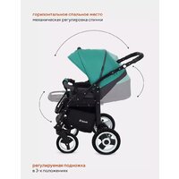 Универсальная коляска Rant Dream (2 в 1, 08 серый/темно-зеленый) - Изображение №17 — Chaika Market