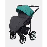 Универсальная коляска Rant Dream (2 в 1, 08 серый/темно-зеленый) - Изображение №8 — Chaika Market