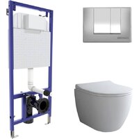 Унитаз подвесной Berges Wasserhaus Novum 043267 — Chaika Market