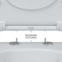 Унитаз подвесной Berges Wasserhaus Novum 043267 - Изображение №14 — Chaika Market