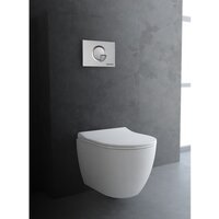 Унитаз подвесной Berges Wasserhaus Novum 043267 - Изображение №10 — Chaika Market