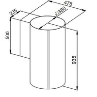 Кухонная вытяжка MAUNFELD Lee Side 397 (золотой) - Изображение №2 — Chaika Market
