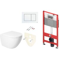 Унитаз подвесной Saniteco KW-9003W Single Hole + TECE Kit 9400413 — Chaika Market