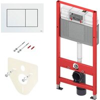 Унитаз подвесной Saniteco KW-9003W Single Hole + TECE Kit 9400413 - Изображение №2 — Chaika Market