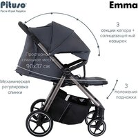 Детская коляска Pituso Emma ET6 (черный) - Изображение №15 — Chaika Market