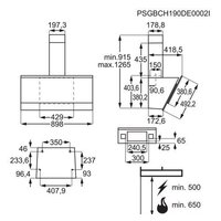 Кухонная вытяжка AEG DVE5971HB - Изображение №3 — Chaika Market