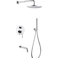 Душевая система  Abber Wasser Kreis AF8117 (хром) — Chaika Market