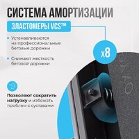 Электрическая беговая дорожка Oxygen Fitness Cobalt LCD Pro - Изображение №7 — Chaika Market
