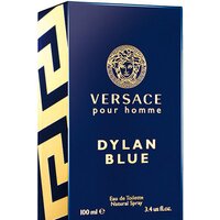 Туалетная вода Versace Pour Homme Dylan Blue EdT (100 мл) - Изображение №3 — Chaika Market