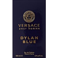 Туалетная вода Versace Pour Homme Dylan Blue EdT (100 мл) - Изображение №4 — Chaika Market