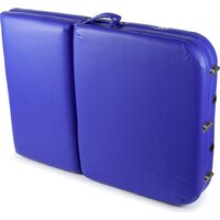 Массажный стол Atlas Sport 60 см складной 3-с деревянный (синий) - Изображение №5 — Chaika Market