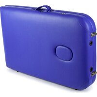 Массажный стол Atlas Sport 60 см складной 3-с деревянный (синий) - Изображение №4 — Chaika Market