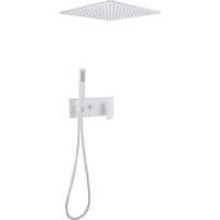 Душевая система  Abber Daheim AF8221W (белый матовый) — Chaika Market