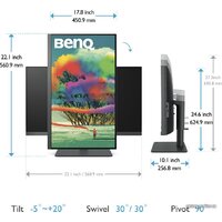 Монитор BenQ DesignVue PD2705U - Изображение №5 — Chaika Market