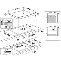 Варочная панель Whirlpool AKT 625/NB1 - Изображение №5 — Chaika Market