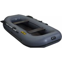 Гребная лодка Муссон B-250 PC (серый) - Изображение №2 — Chaika Market