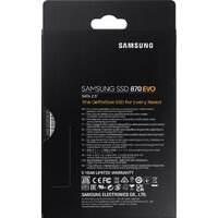SSD Samsung 870 Evo 1TB MZ-77E1T0BW - Изображение №11 — Chaika Market
