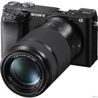 Беззеркальный фотоаппарат Sony Alpha a6100 Double Kit 16-50mm + 55-210mm (черный) - Изображение №2 — Chaika Market
