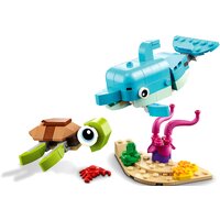 Конструктор LEGO Creator 31128 Дельфин и черепаха - Изображение №2 — Chaika Market