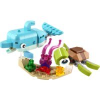 Конструктор LEGO Creator 31128 Дельфин и черепаха - Изображение №7 — Chaika Market