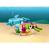 Конструктор LEGO Creator 31128 Дельфин и черепаха - Изображение №4 — Chaika Market